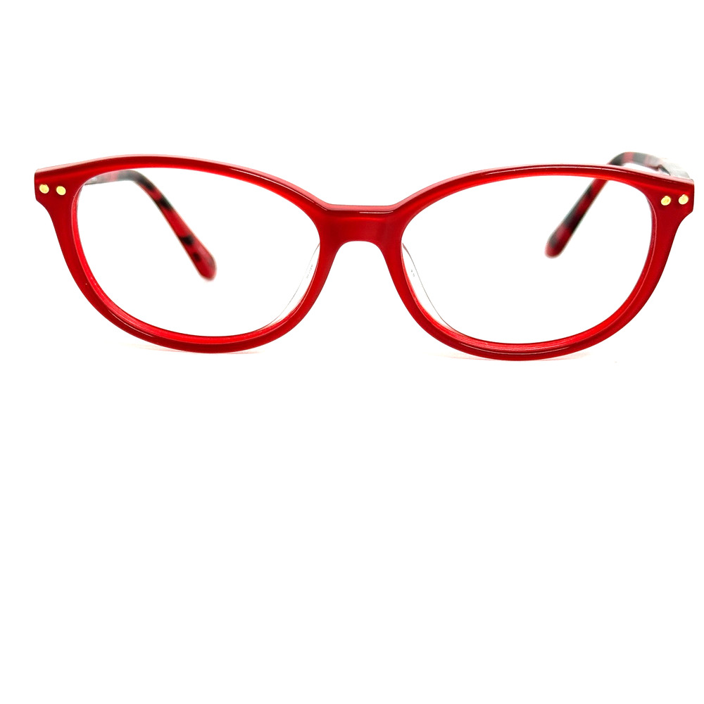 Kate Spade Women's Eyeglasses Red Plastic Oval Shape Frame EVANGELINE/F H19766